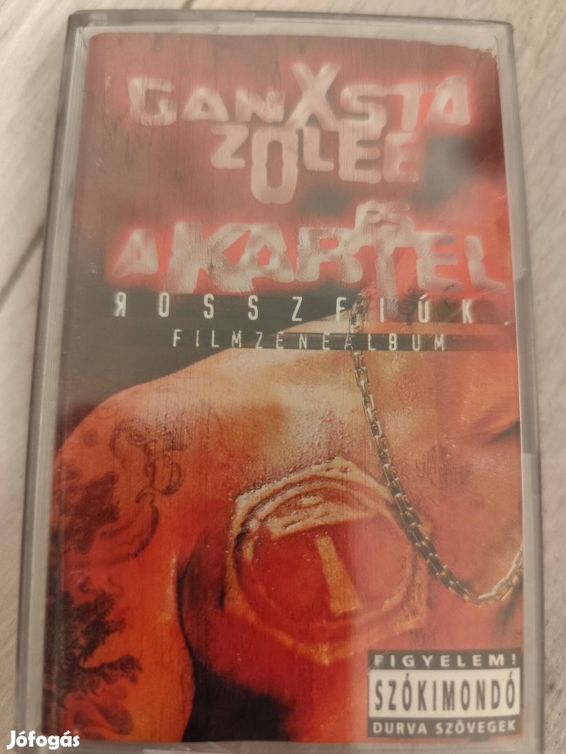 Ganxsta Zolee és a Kartel Rosszfiúk kazetta 