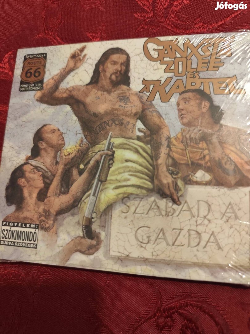 Ganxsta Zolee és a Kartel Szabad a gazda CD 