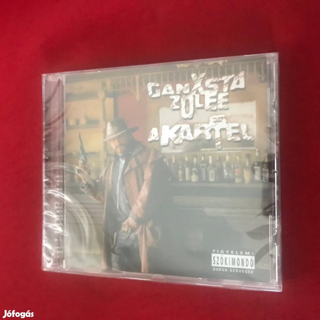 Ganxsta Zolee és a Kartel: Helldorado CD, új, fóliás