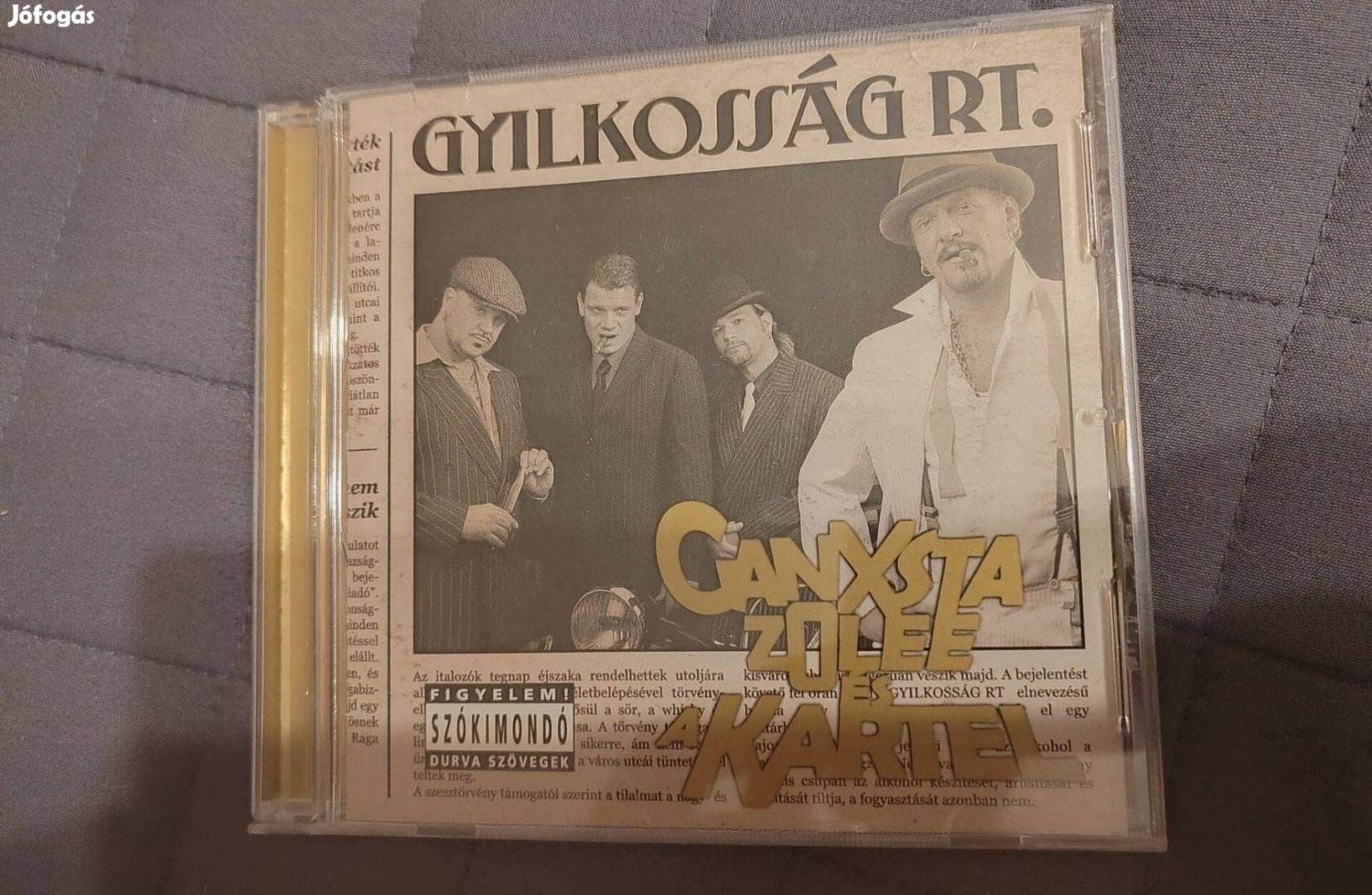 Ganxsta Zolee rap cd