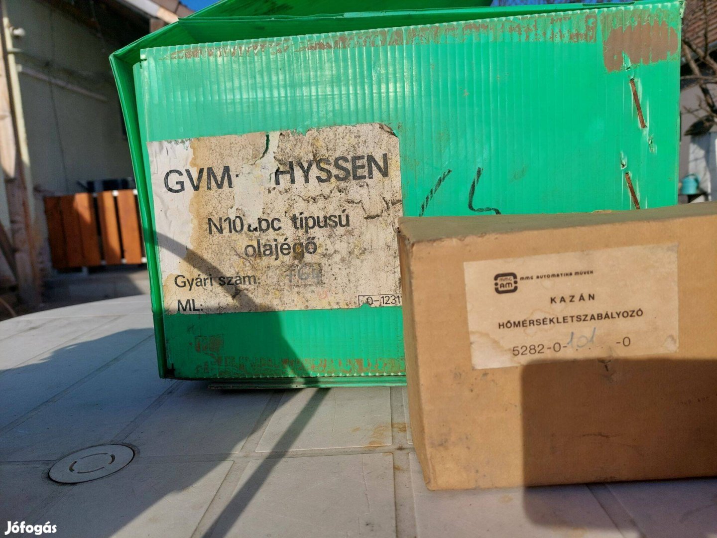 Ganz Thyssen N-10 olajégő és termosztát originat