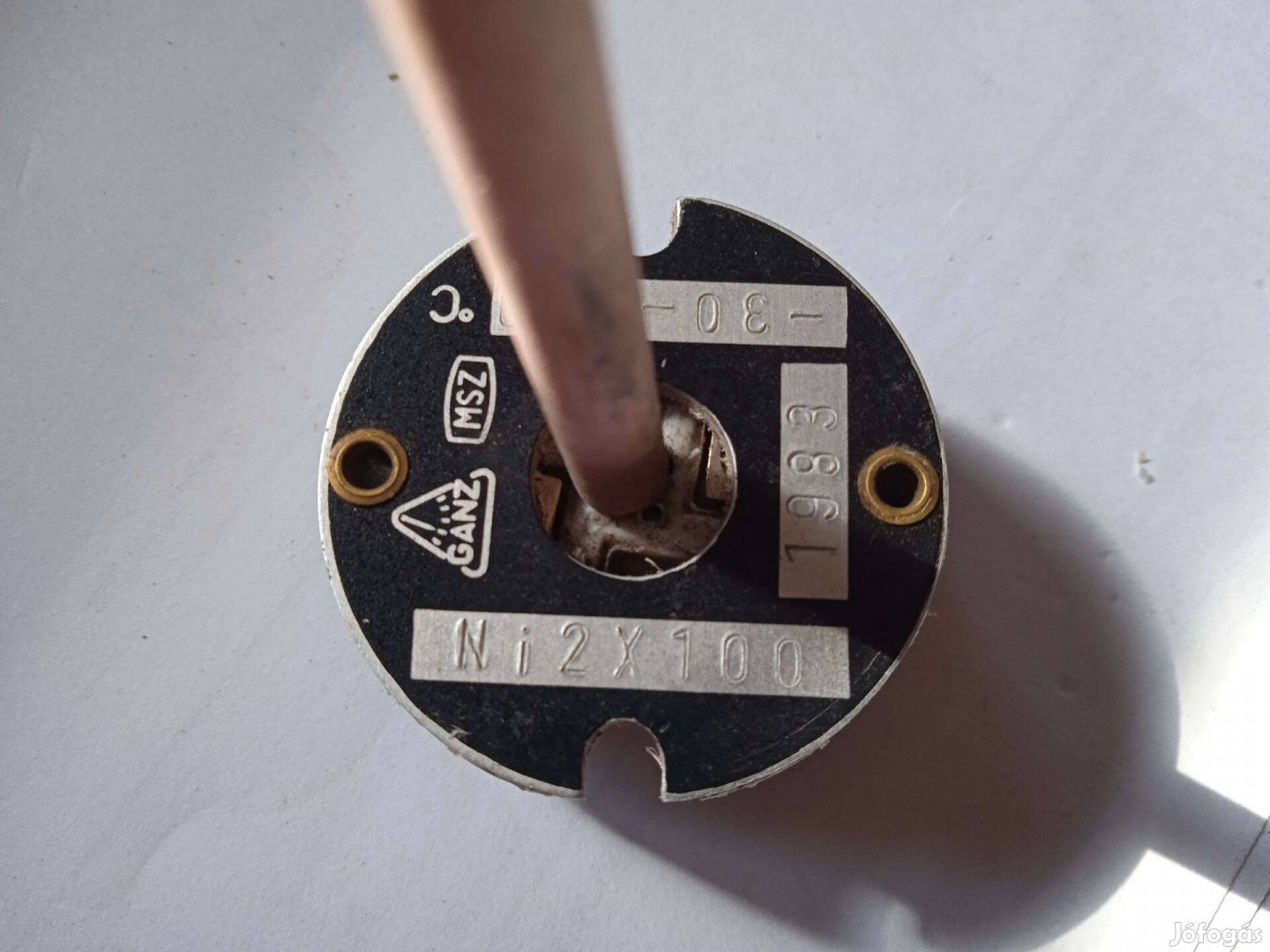 Ganz hőmérséklet érzékelő , Ni 2 x 100 , -30-120 C