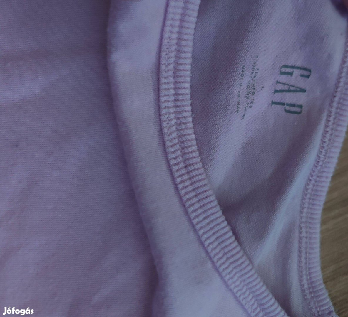 Gap levendula pamut női strech pamut felső S-M