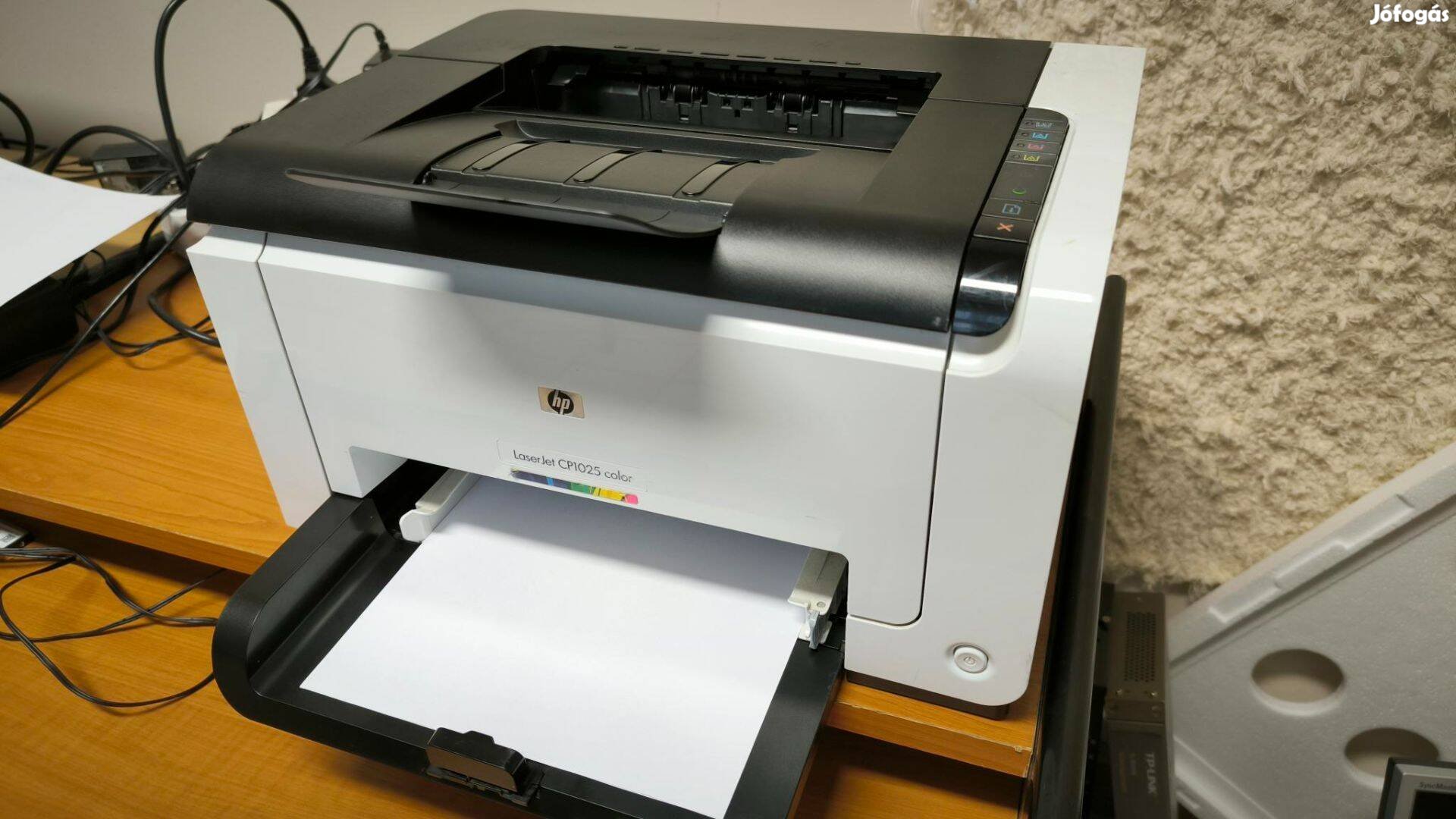 Garancia! Kis méretű, HP Laserjet CP1025 színes lézernyomtató