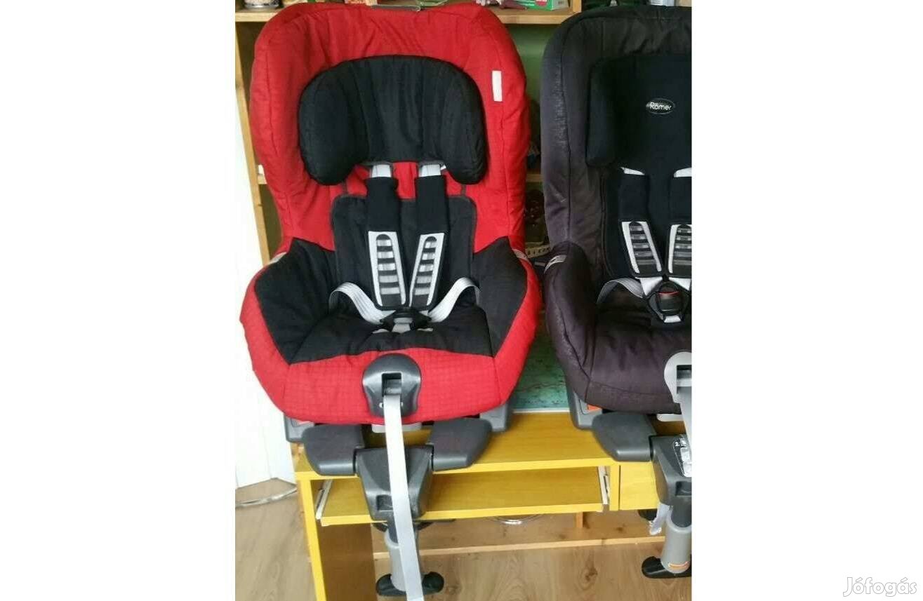 Garancia! isofix / öv +Támasztóláb Römer gyerekülés 8hó-4év Új állapot