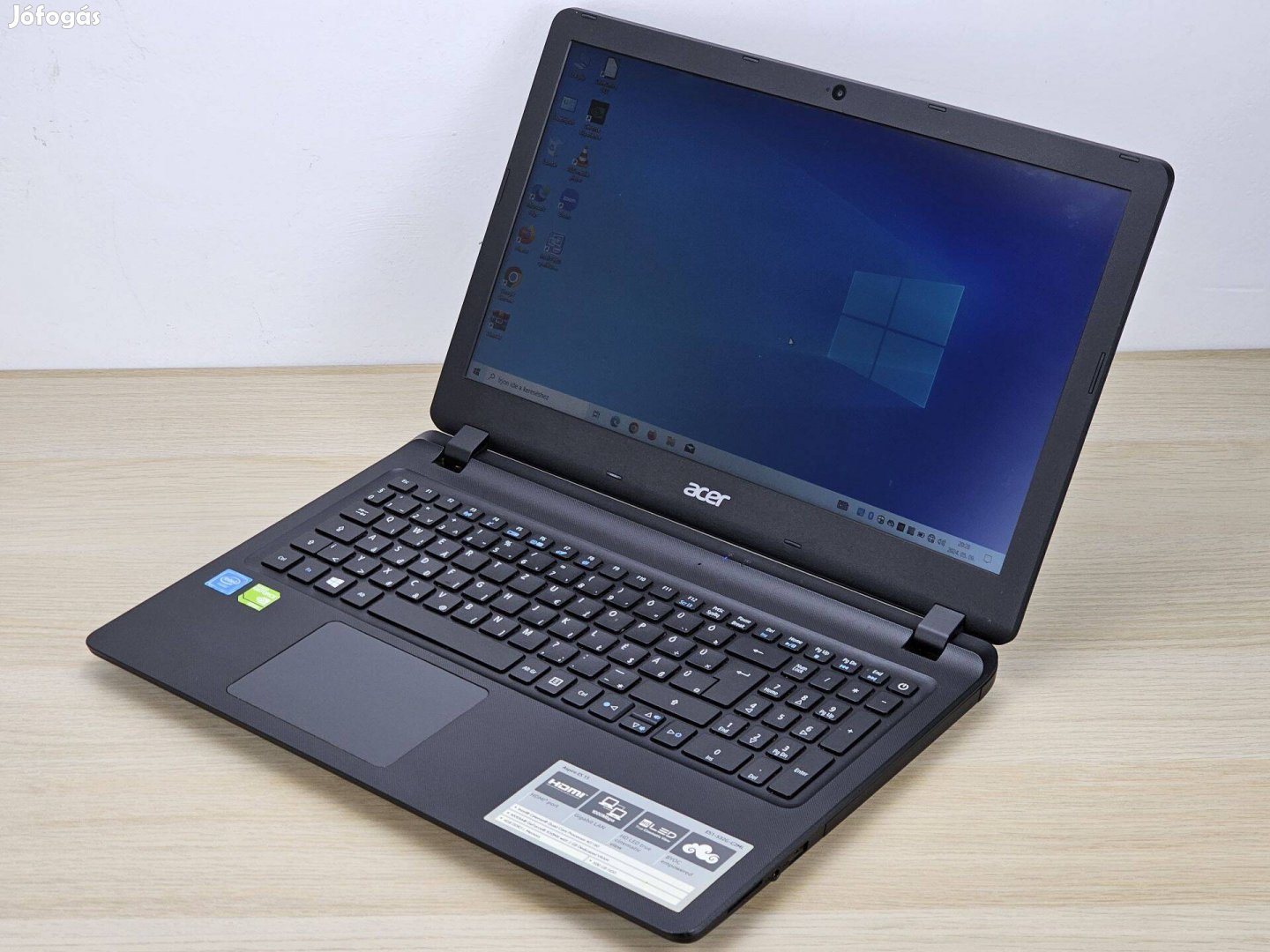 Garanciális Acer Aspire Es 15 laptop, Intel Celeron, 4 GB RAM