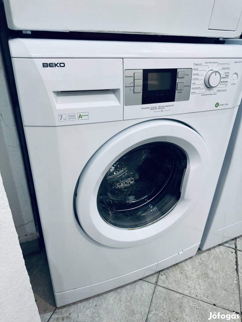 Garanciális Beko 1600A+++ 7kg elöltöltős mosógép