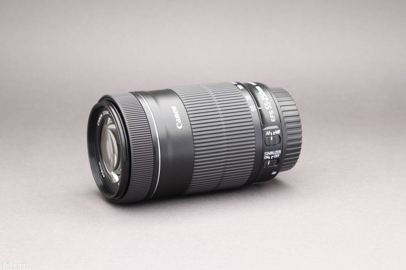 Garanciális Canon EF-S 55-250mm Is STM objektív 55-250 / Fényérték