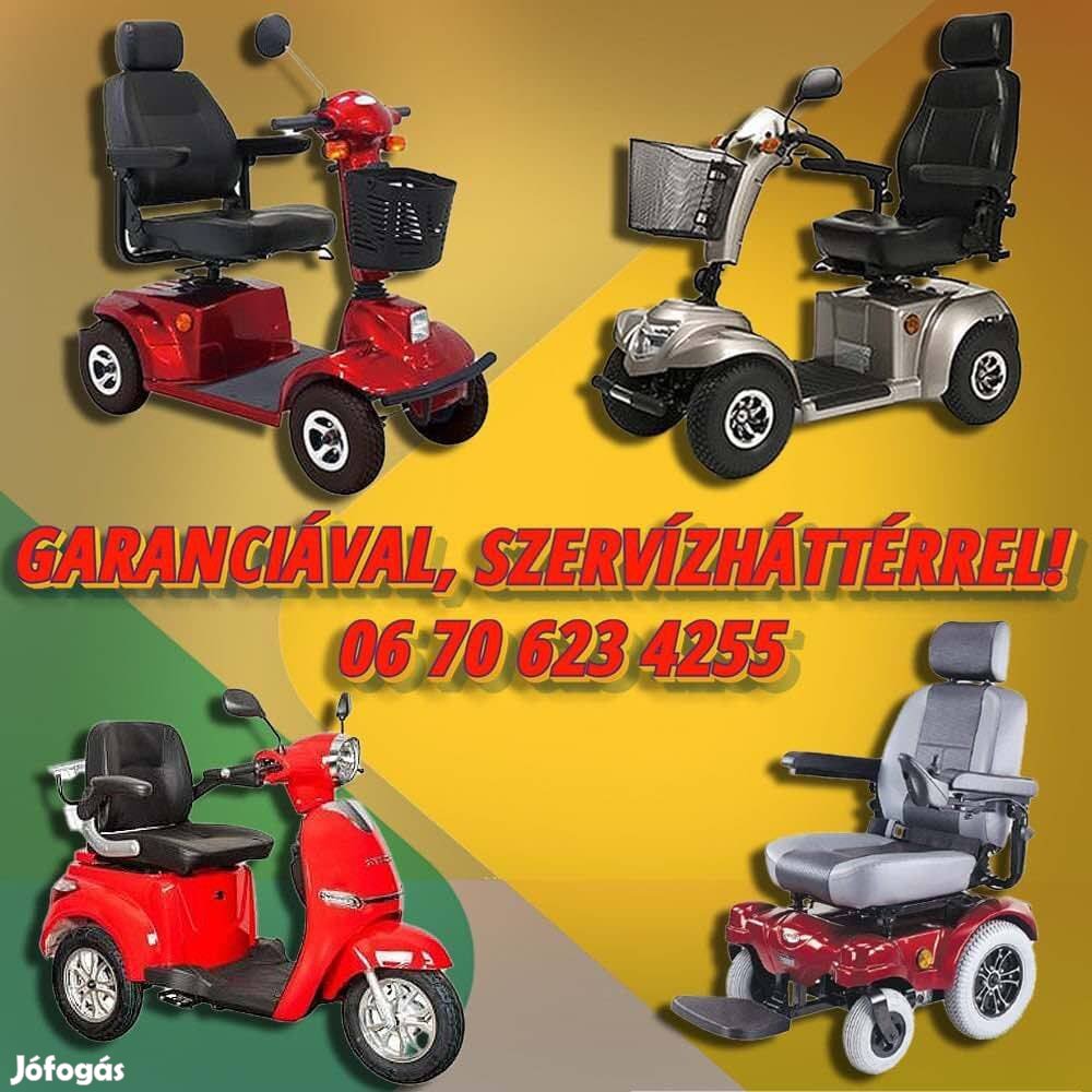 Garanciális Elektromos MOPED Rokkantkocsi Rokkant Rehab Idős Kocsi