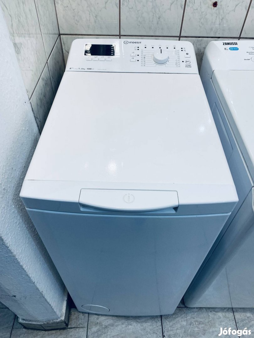 Garanciális Indesit luxora 1200A+++ felültöltős mosógép