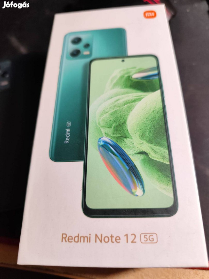 Garanciális Redmi note 12 5g független telo + ajándék