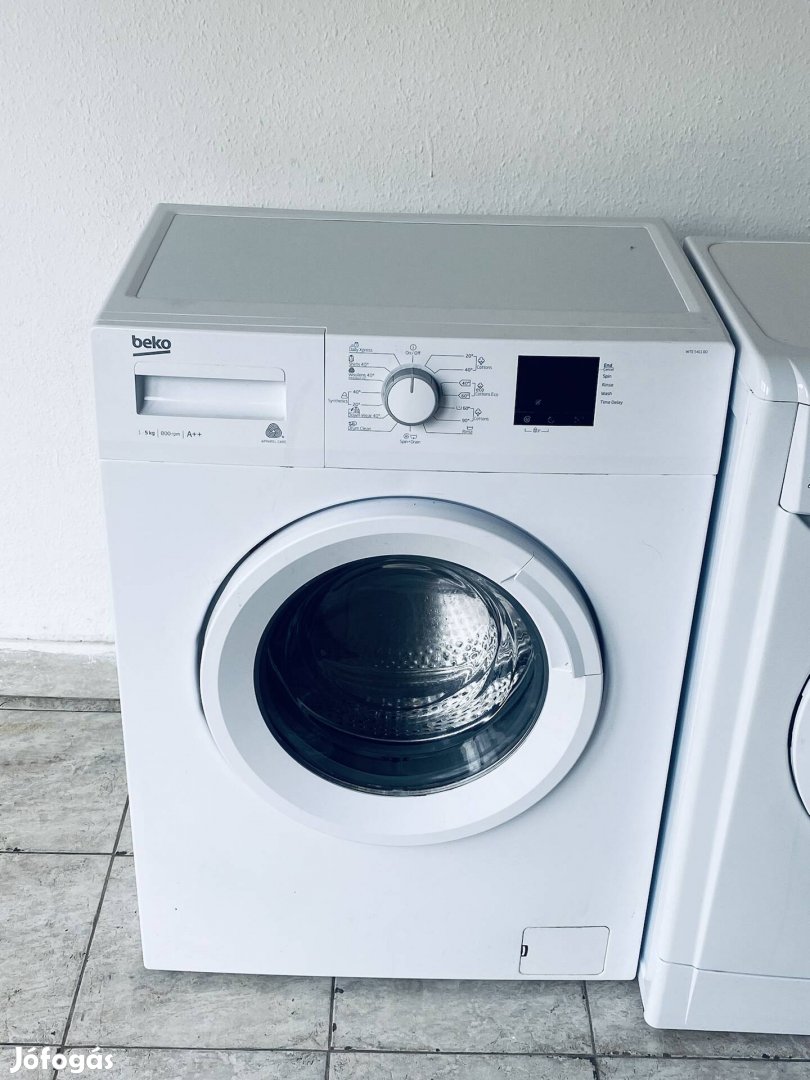 Garanciális beko  wte keskeny 1000 A++ előltöltős mosógép 