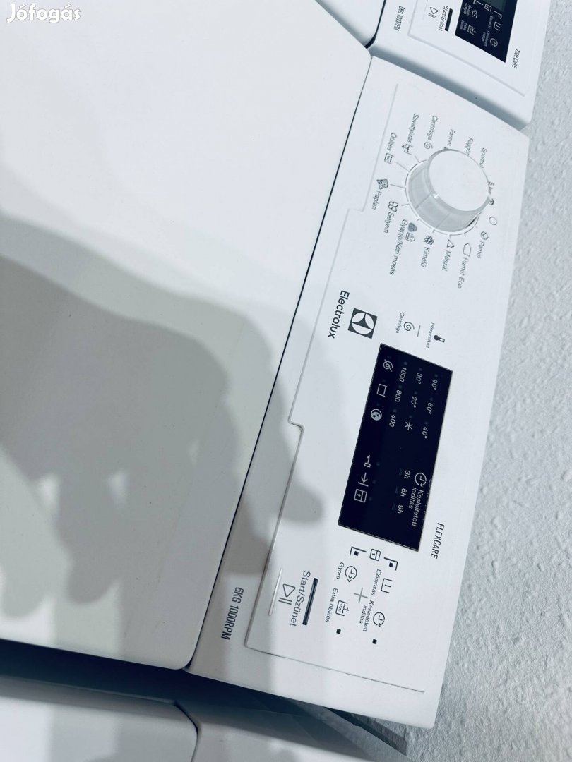 Garanciális electrolux 1200A+++ felültöltős mosógép