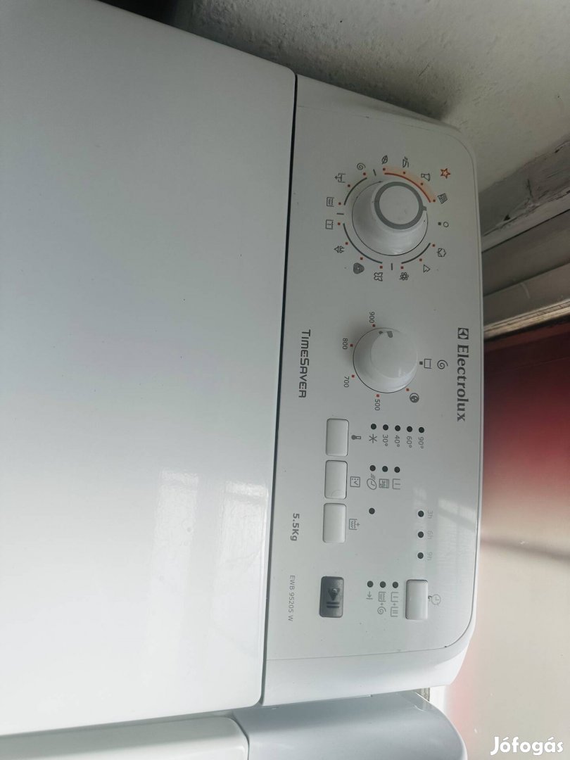 Garanciális electrolux bio 1200A+++ felültöltős mosógép