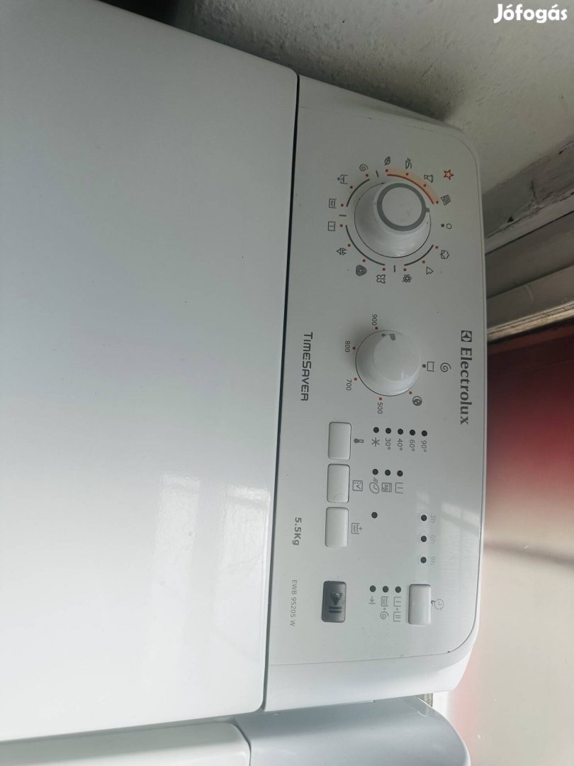 Garanciális electrolux bio 1200A+++ felültöltős mosógép