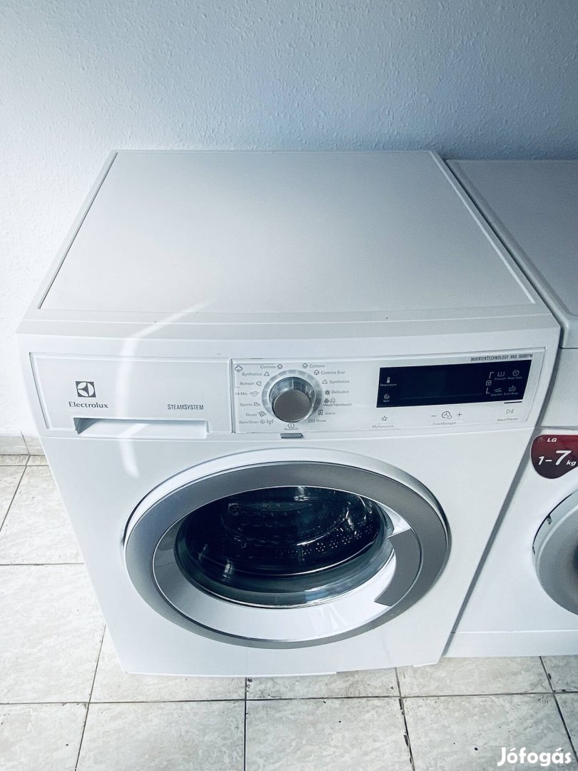 Garanciális electrolux gold 1600A+++ 8kg elöltöltős mosógép