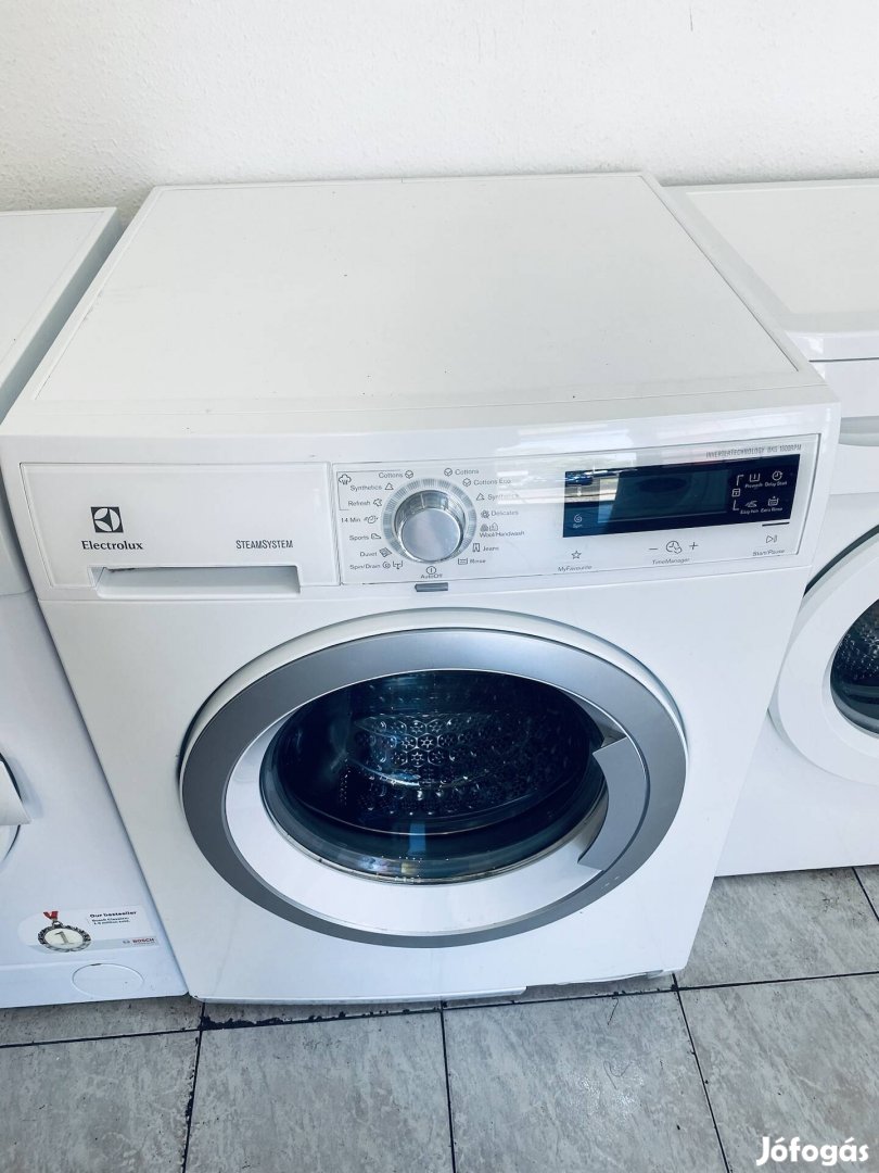 Garanciális electrolux premium 1600A+++ 8kg elöltöltős mosógép