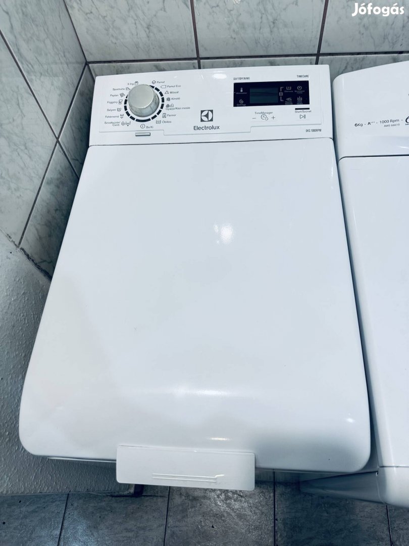 Garanciális electrolux premium plus 1200A+++ felültöltős mosógép