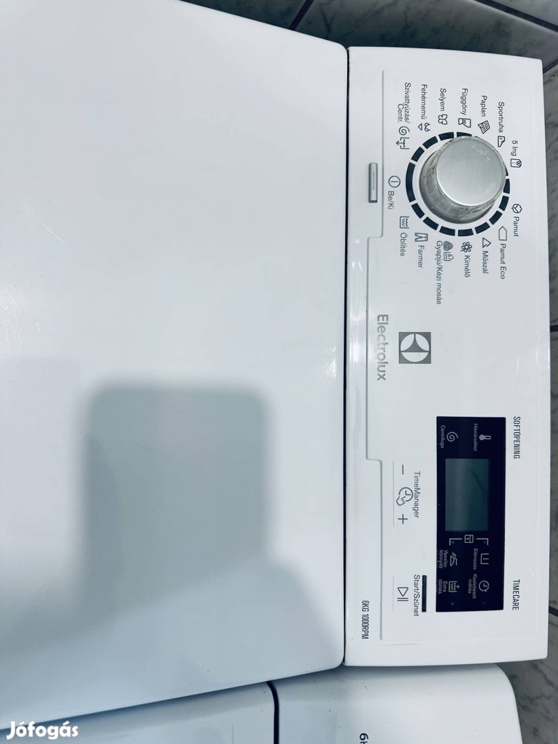 Garanciális electrolux premium plus 1200A+++ felültöltős mosógép