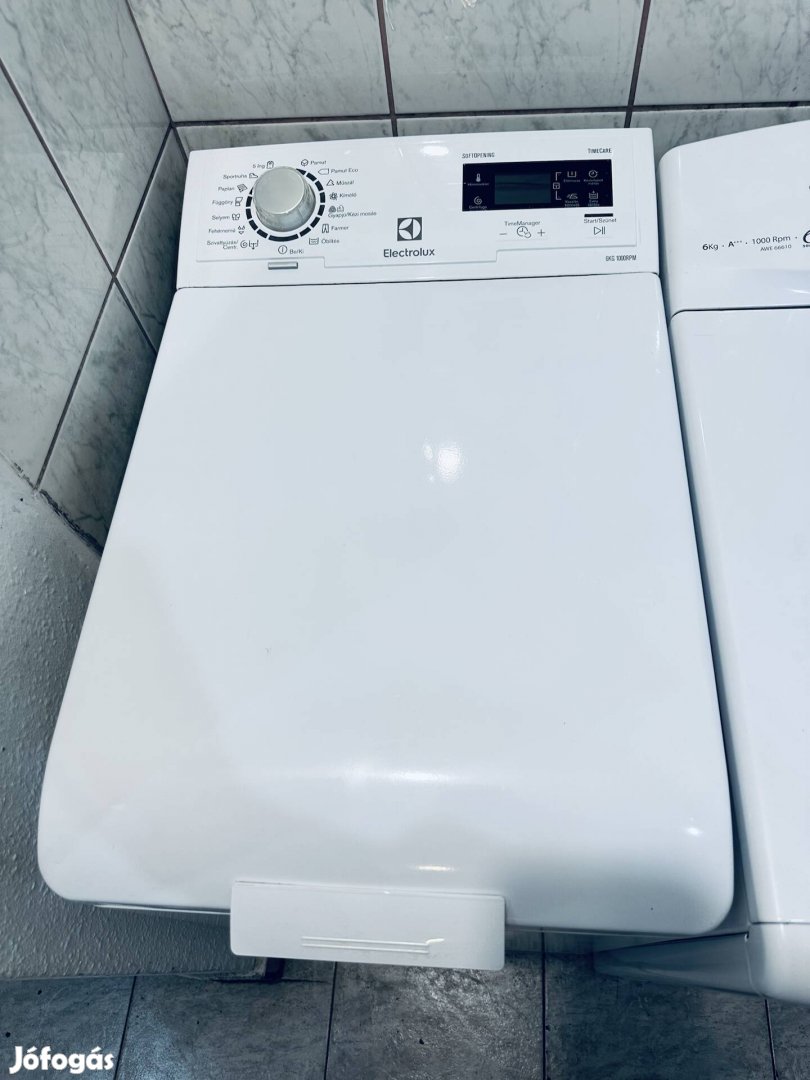 Garanciális electrolux prémium plus 1200A+++ felültöltős mosógép