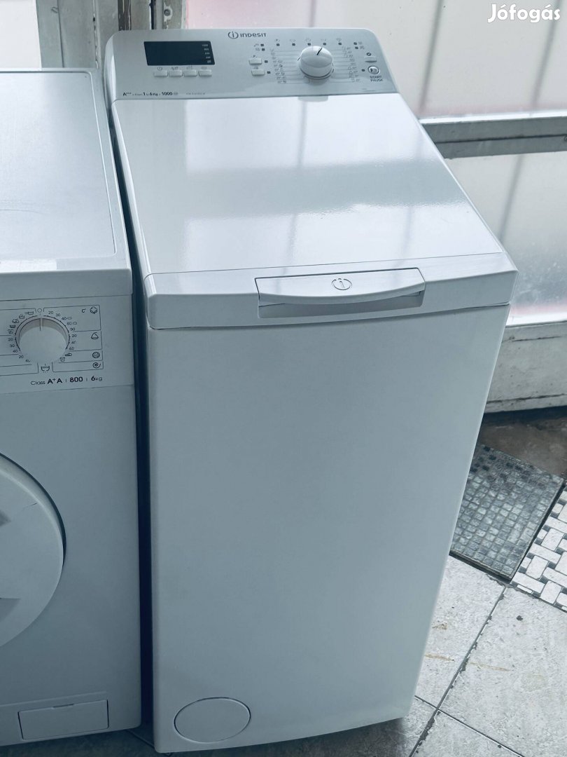 Garanciális indesit 1200A+++ felültöltős mosógép