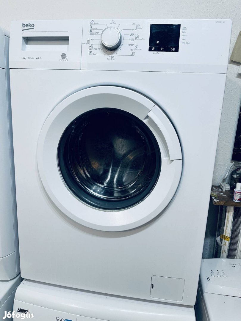 Garanciális keskeny Beko 1200A+++ elöltöltős mosógép