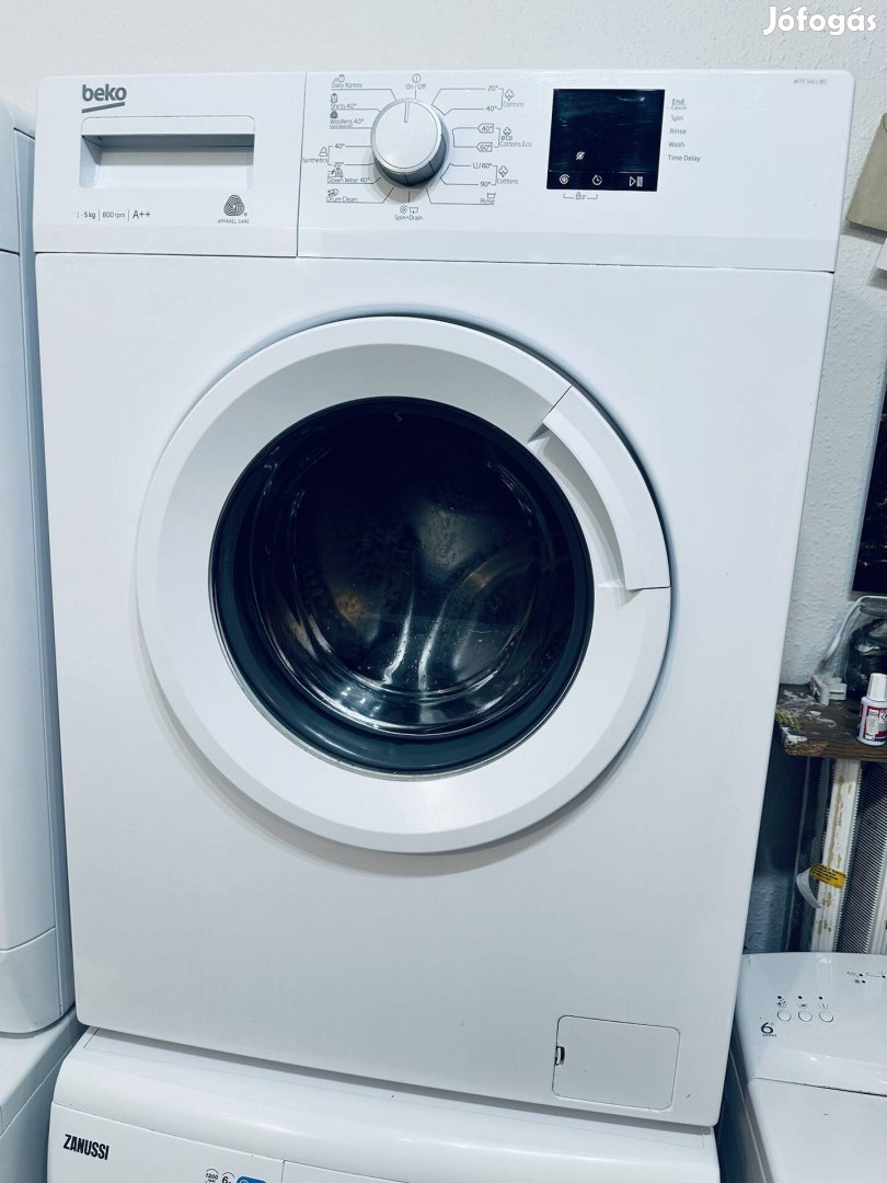 Garanciális keskeny Beko 1200A+++ elöltöltős mosógép