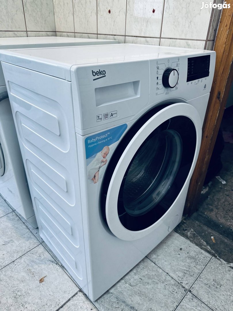 Garanciális keskeny Beko opti 1200A+++ elöltöltős mosógép