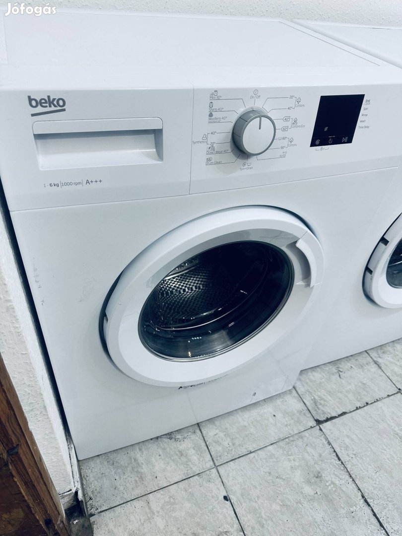 Garanciális keskeny Beko opti 1200A+++ elöltöltős mosógép