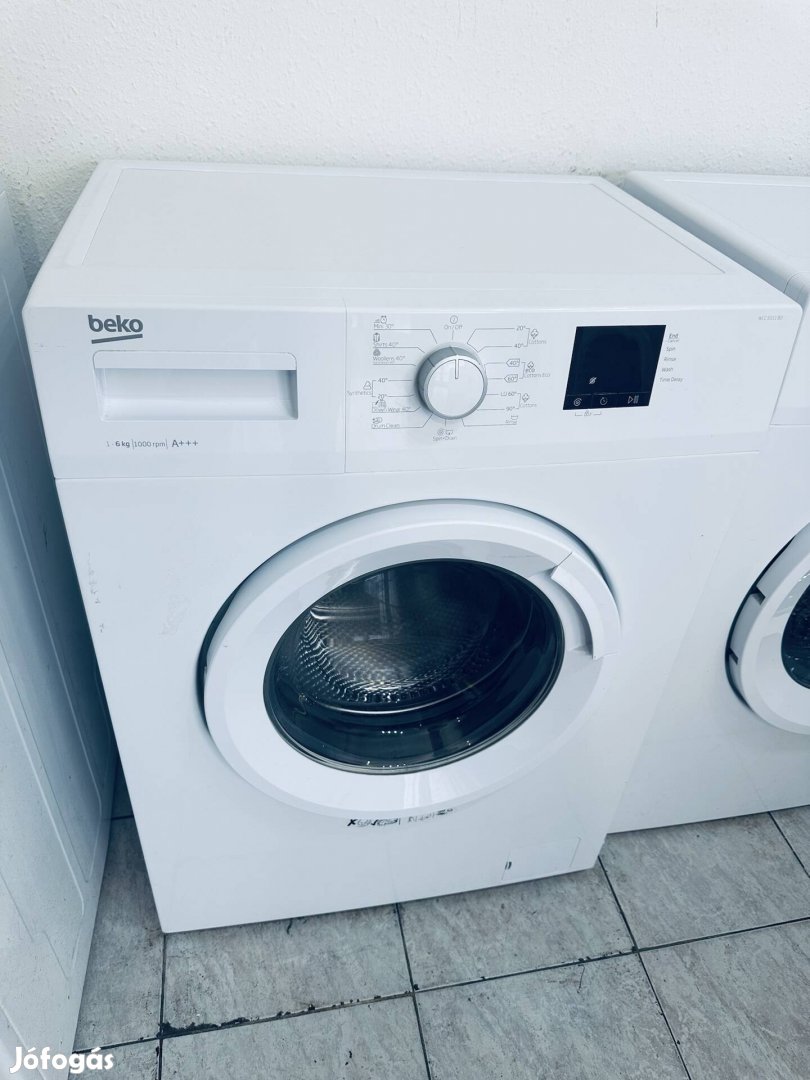 Garanciális keskeny Beko opti 1200A+++ elöltöltős mosógép