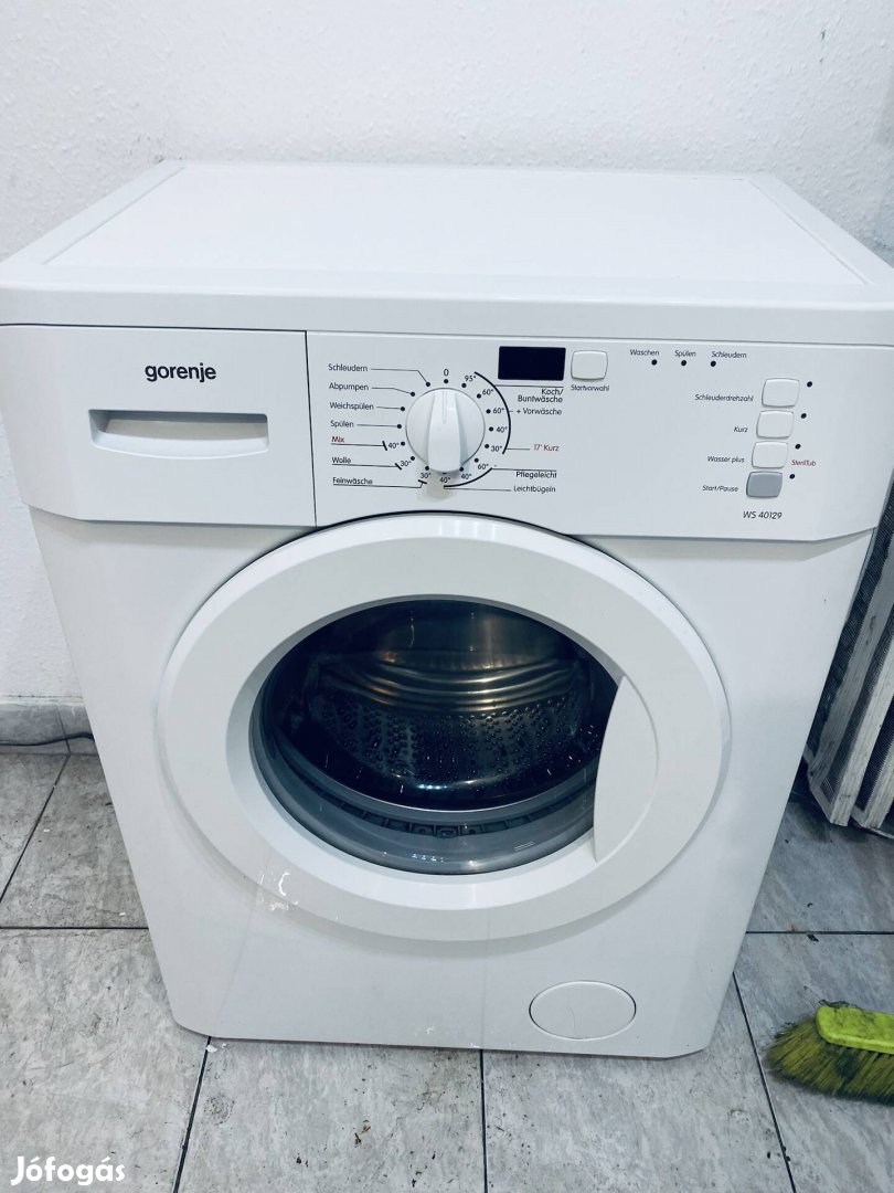 Garanciális keskeny Gorenje senso 1200A+++ elöltöltős mosógép