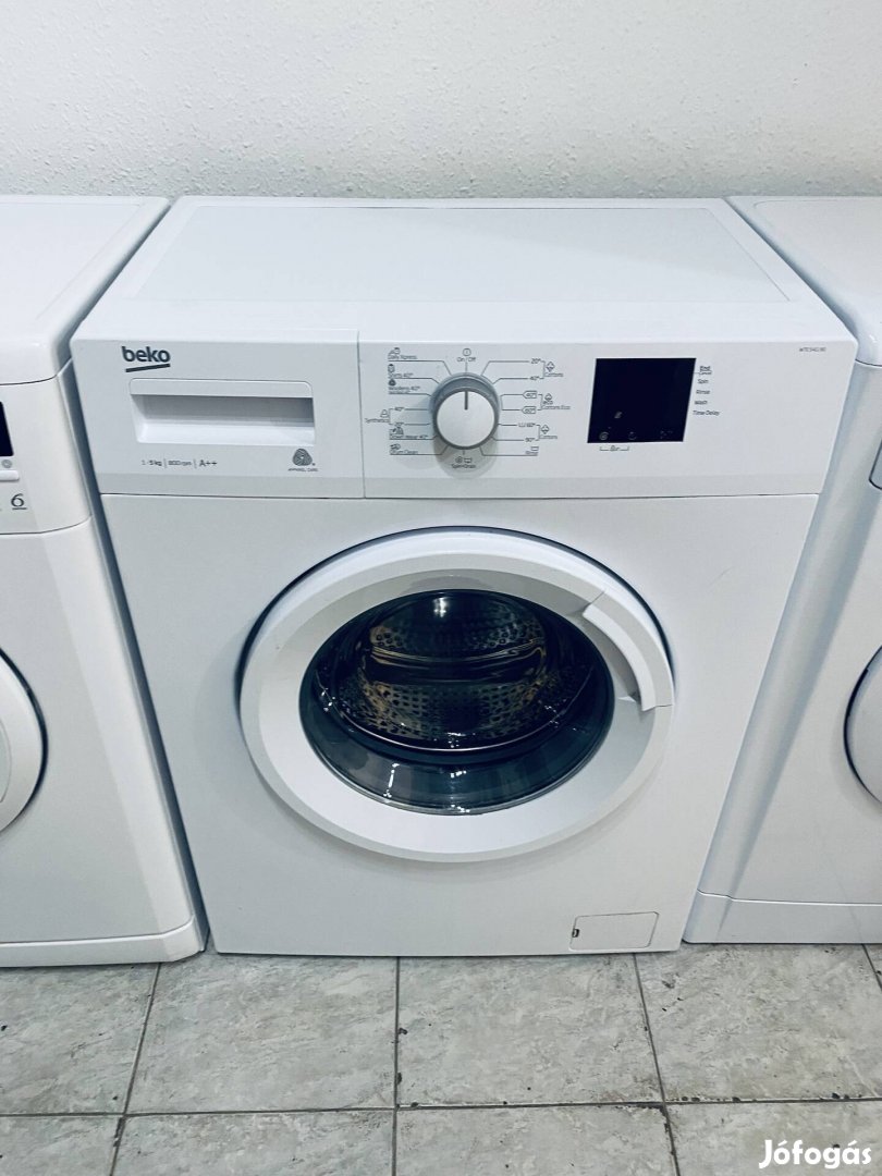 Garanciális keskeny beko silver 1200A+++ elöltöltős mosógép