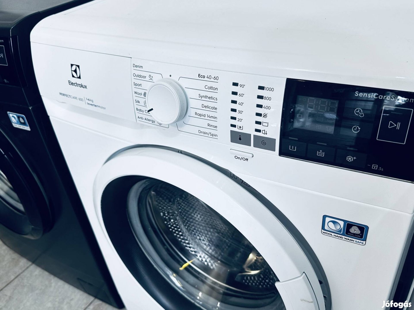 Garanciális keskeny electrolux 1200A+++ elöltöltős mosógép