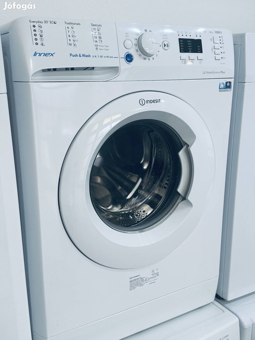 Garanciális keskeny indesit innex 1200A+++ elöltöltős mosógép 