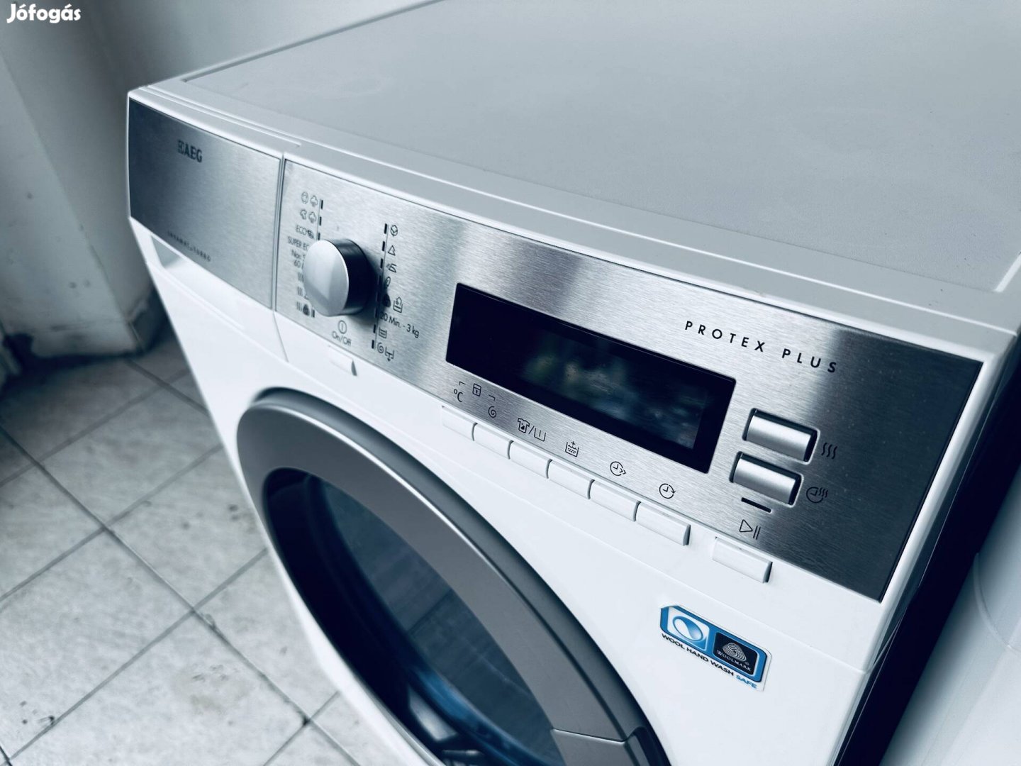 Garanciális száritós AEG 10kg 1400A+++ elöltöltős mosógép