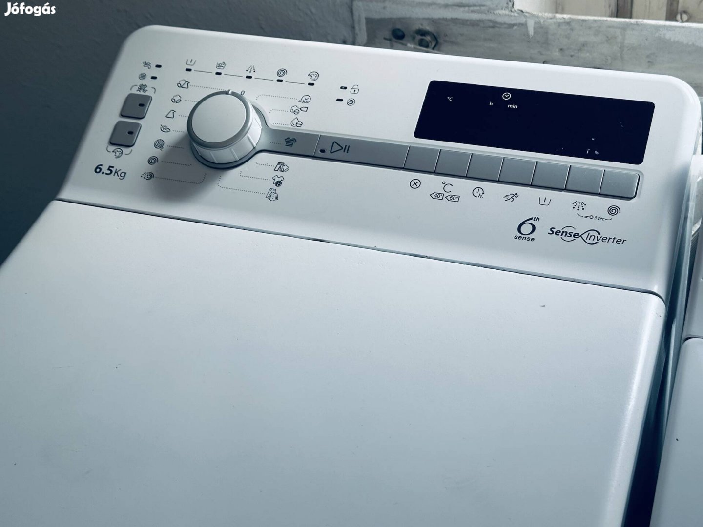 Garanciális whirlpool tdrl 1200A+++ felültöltős mosógép
