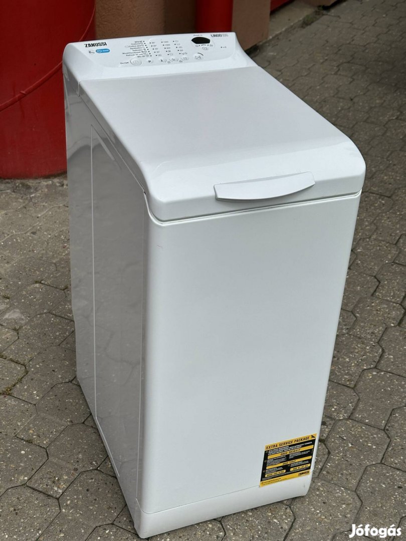 Garanciális zanussi lindo100 1200A+++ felültöltős mosógép