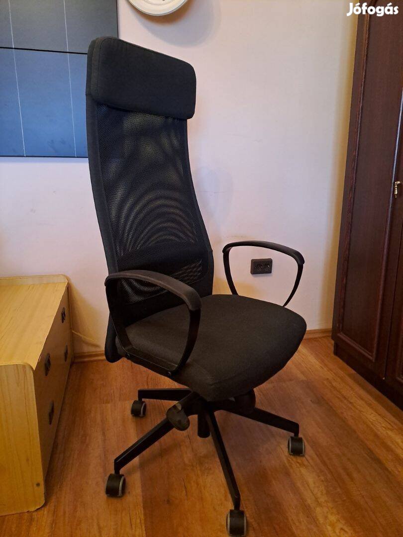 Garanciás Ikeá-s irodai szék, Markus fantázinevű, eladó