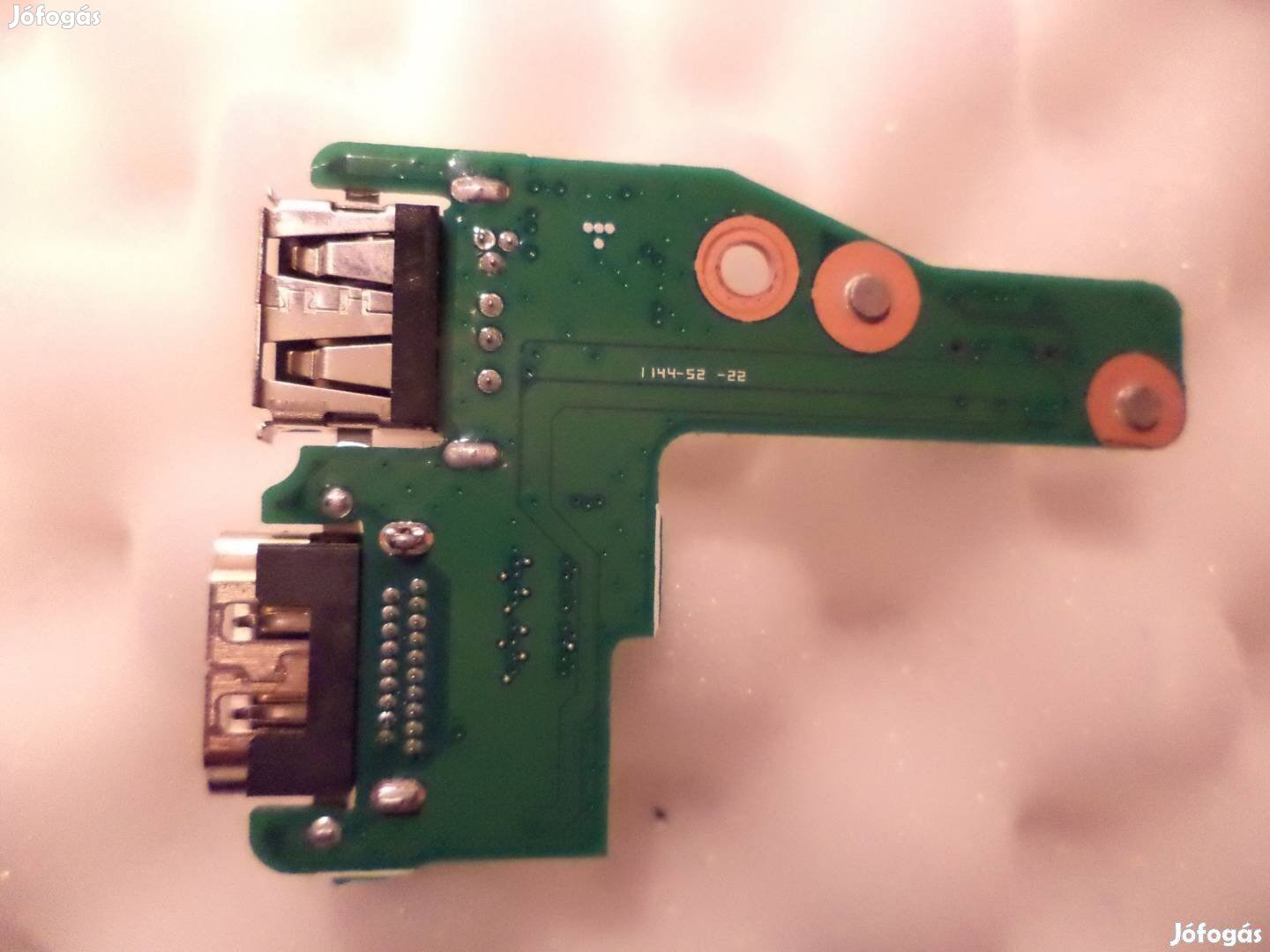 Garanciás, Dell Vostro V131 HDMI USB PORT Board 48.4ND04.011