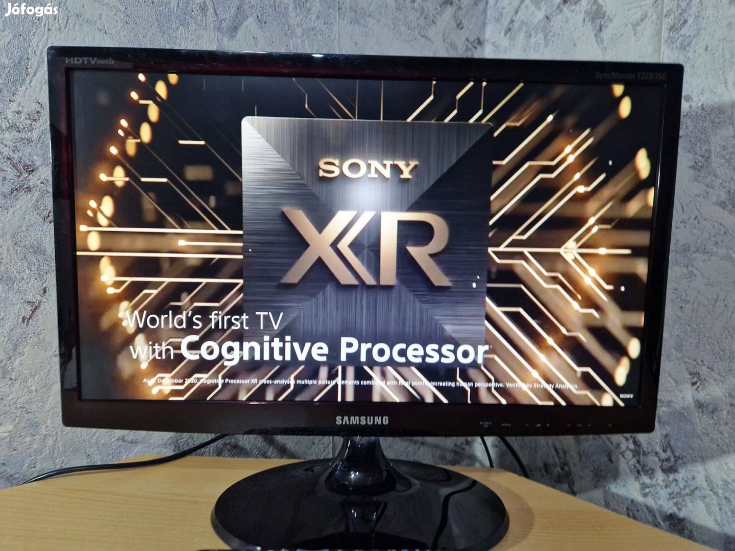 Garanciával! Samsungt22B350EW HDTV LED Monitor 55cm Szép