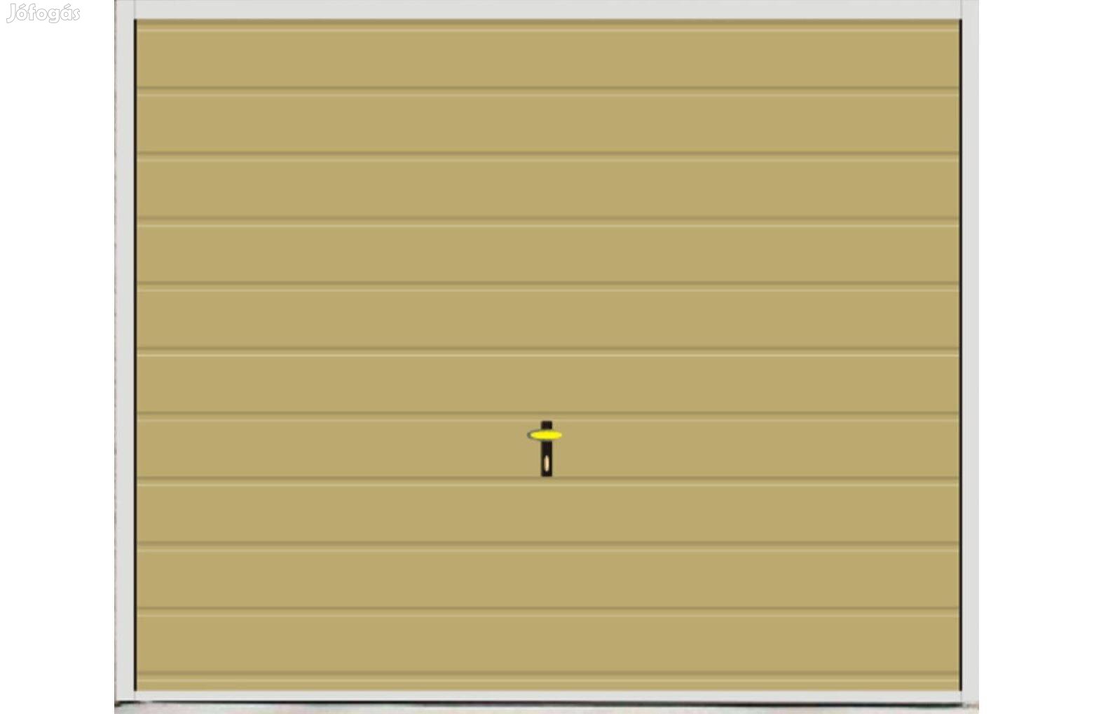 Garázskapu KL billenő F homok V20. 250220 ingyenes