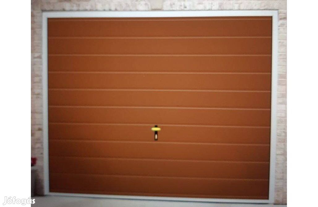 Garázskapu KL billenő, MV. barna20, VB, 250 220 széles x