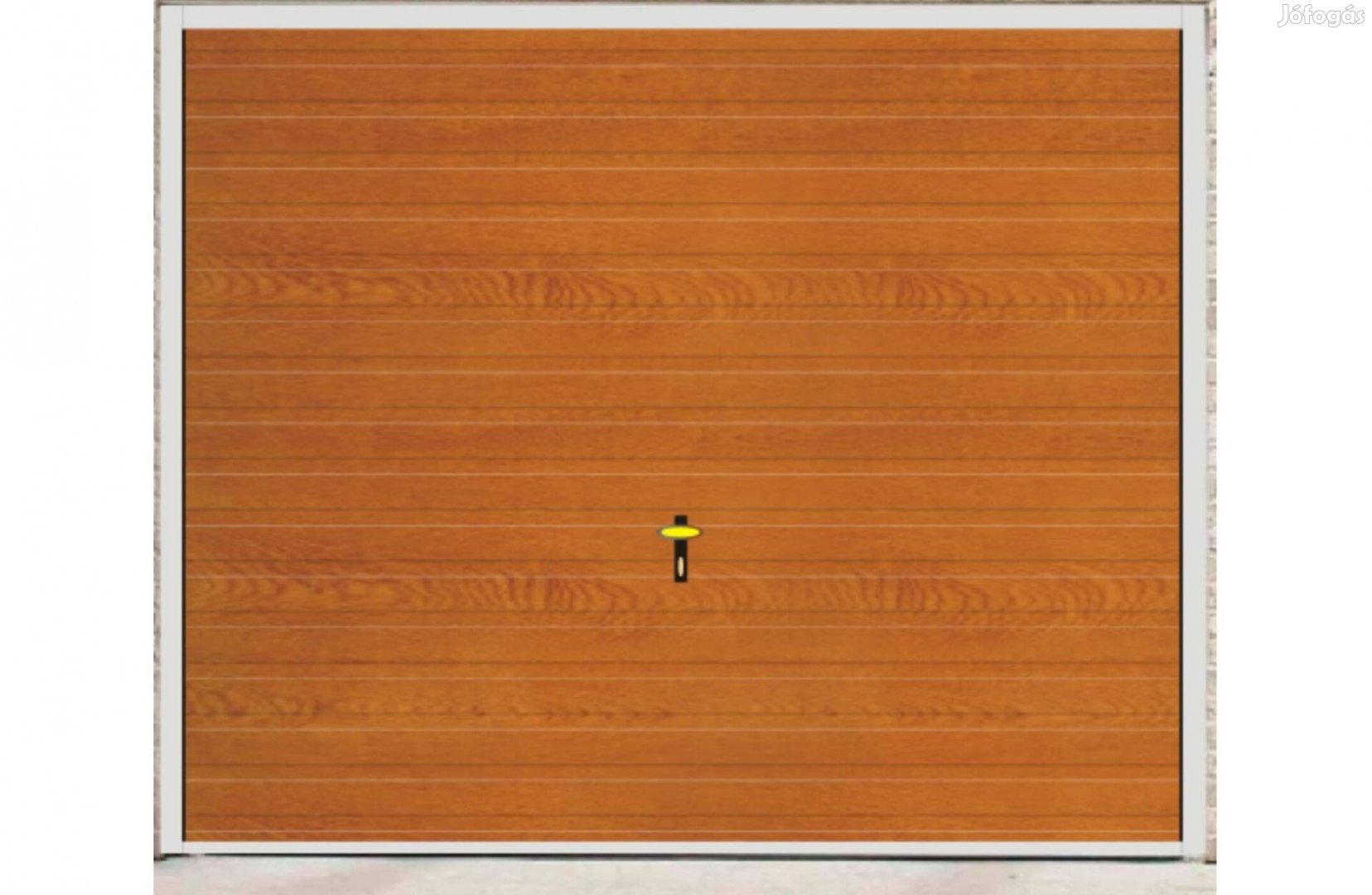 Garázskapu Kló, B,AJ, H, FAE aranytölgy, opciókkal, VBT7 11