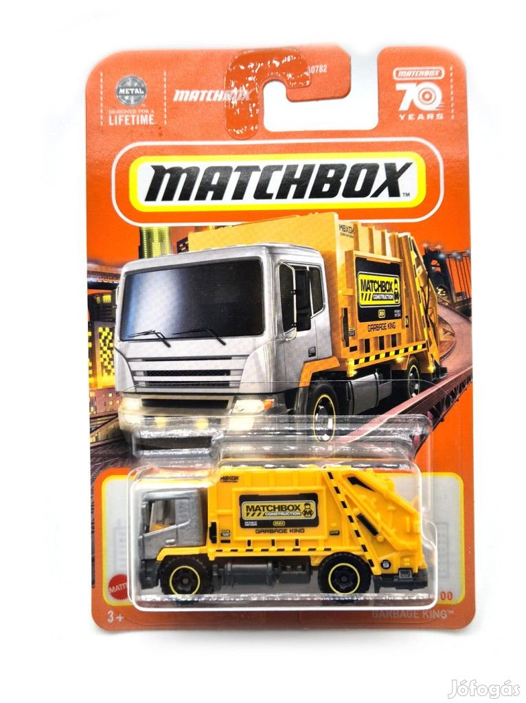 Garbage King - 2023 61/100 - hosszú kártyás -  Matchbox - 1:64