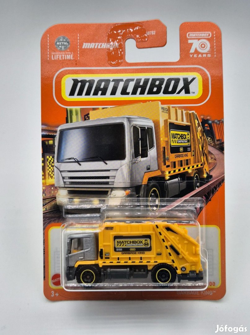 Garbage King - 2023 61/100 - hosszú kártyás -  Matchbox - 1:64