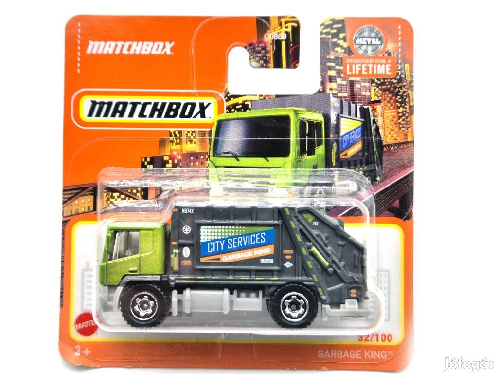 Garbage King - 32/100 - bliszteres -  Matchbox - 1:64