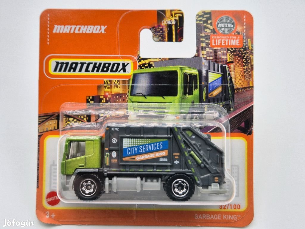 Garbage King - 32/100 - bliszteres -  Matchbox - 1:64