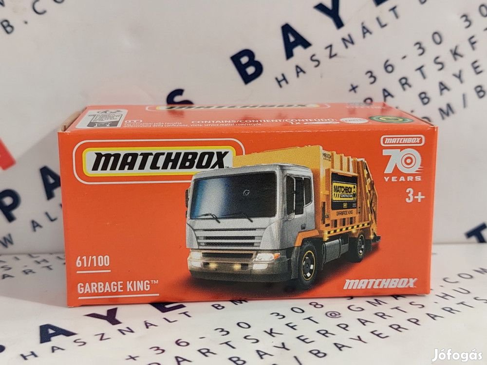 Garbage King - 61/100 -  Matchbox - 1:64