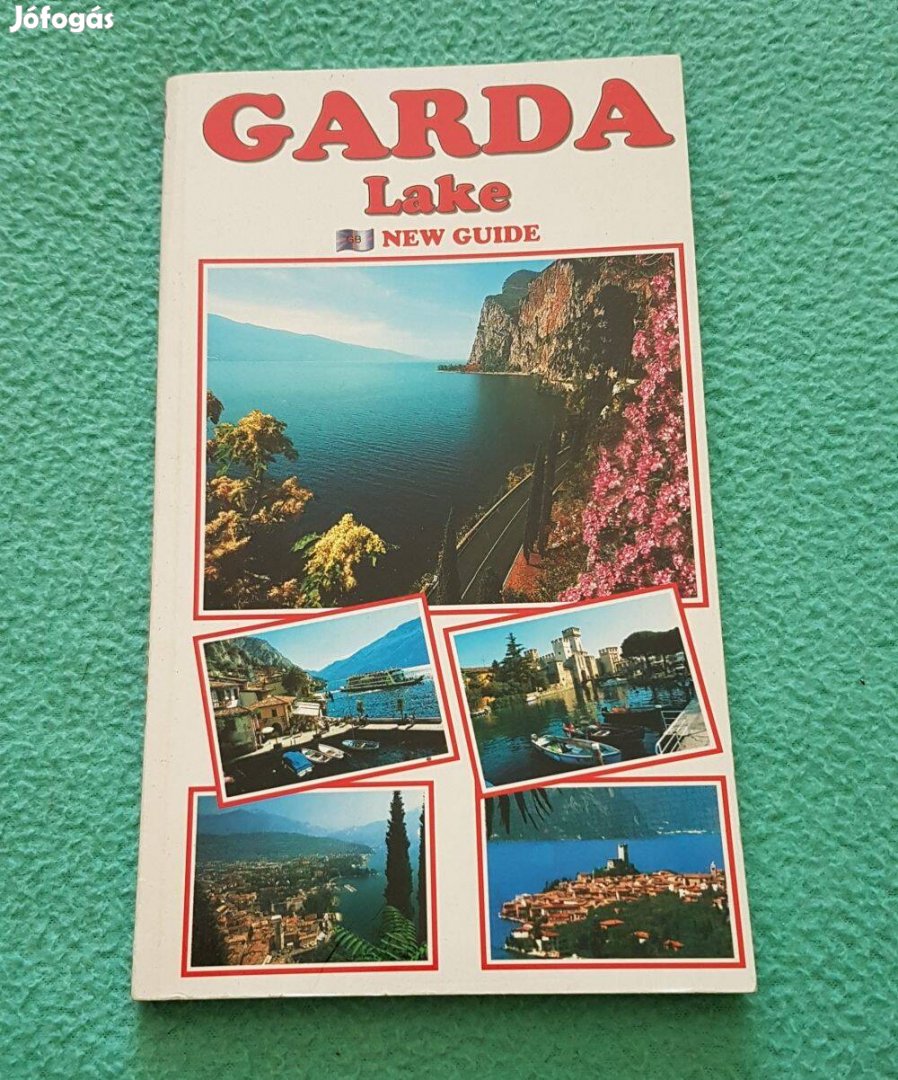 Garda Lake (Garda-tó) könyv (angol nyelvű)