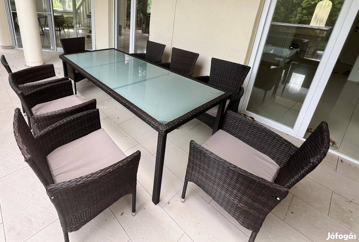 Garden Table With 8 Chairs